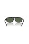 Ray-Ban RB4414M Scuderia Ferrari Collection L (58 - 17) met Groene lenzen en Zwart frame Zonnebrillen