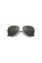 Ray-Ban RB3025 Aviator Spiegel XL (58 - 14) met Grijze lenzen en Zilver frame Zonnebrillen