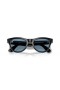 Ray-Ban RW4010 Ray-Ban | Meta Skyler M (52 - 20) met Blauwe lenzen en Zwart frame Zonnebrillen