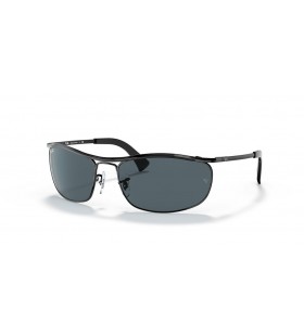 Ray-Ban RB3119 Olympische M (62 - 19) met Blauwe lenzen en Zwart frame Zonnebrillen