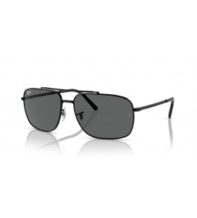Ray-Ban RB3796 XXL (62 - 15) met Grijze lenzen en Zwart frame Zonnebrillen