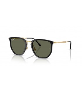 Ray-Ban RB4451 XXL (53 - 20) met Groene lenzen en Zwart frame Zonnebrillen