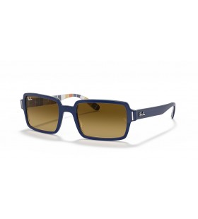 Ray-Ban RB2189 Benji M (52 - 20) met Bruine lenzen en Blauw frame Zonnebrillen