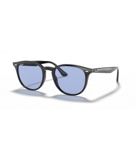 Ray-Ban RB4259F L (53 - 20) met Blauwe lenzen en Zwart frame Zonnebrillen