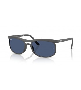 Ray-Ban RB4452 Liteforce XL (56 - 20) met Blauwe lenzen en Grijs frame Zonnebrillen
