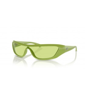 Ray-Ban RB4431 Xan Bio-Based XL (0 - 134) met Groene lenzen en Groene frame Zonnebrillen