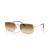 Ray-Ban RB3746 XL (56 - 20) met Bruine lenzen en Goud frame Zonnebrillen