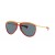 Ray-Ban RB2219 Aviator Olympische M (59 - 13) met Blauwe lenzen en Rood frame Zonnebrillen