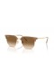 Ray-Ban RB4416 Uusi Clubmaster L (51 - 20) Ruskea linssit ja Beige runko Aurinkolasit