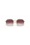 Ray-Ban RB9594S Lapset XL (49 - 19) Violetti linssit ja Pinkki runko Aurinkolasit