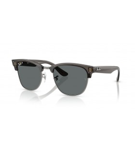 Ray-Ban RBR0504S Clubmaster Käänteinen L (54 - 21), jossa on Harmaa linssit ja Harmaa runko Aurinkolasit