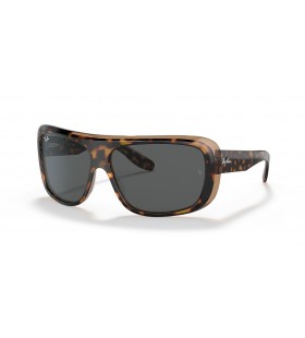 Ray-Ban RB2196 Blair M (61 - 13), jossa on Harmaa linssit ja Kilpikonnan runko Aurinkolasit