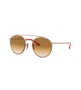 Ray-Ban RB3647M Scuderia Ferrari Kokoelma M (51 - 22) Ruskea linssit ja Kupari runko Aurinkolasit