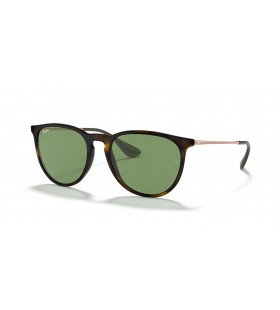 Ray-Ban Erika RB4171 VÃ¤ri Mix M (54 - 18) VihreÃ¤ linssit ja Kilpikonnan runko Aurinkolasit