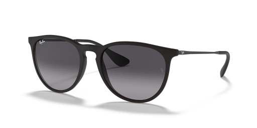 Ray-Ban RB4171F Erika Classic XL (57 - 18) avec des lentilles Grises et Noir frame Lunettes de soleil
