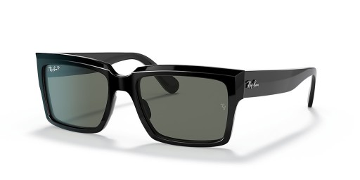 Ray-Ban RB2191 Inverness M (54 - 18) avec les lentilles Vertes et Noir frame Lunettes de soleil