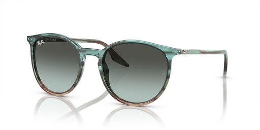 Ray-Ban RB2204 L (54 - 20) avec le Bleu de lentilles et Multicolore frame Lunettes de soleil