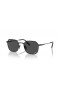 Ray-Ban RB8094 Jim Titane M (53 - 20) avec des lentilles Grises et Noir frame Lunettes de soleil