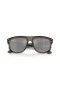 Ray-Ban RBR0501S Copain Inverse L (56 - 18) avec de l'Argent et de lentilles de cadre Gris Lunettes de soleil