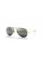 Ray-Ban RB3025 Aviator Chromance XL (58 - 14) avec de l'Argent et de lentilles d'Or frame Lunettes de soleil