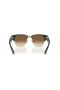 Ray-Ban RB0316S Mega Clubmaster L (50 - 21) avec des lentilles Brunes et Vertes frame Lunettes de soleil