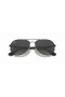 Ray-Ban RB3549 XL (61 - 16) avec des lentilles Grises et Noir frame Lunettes de soleil