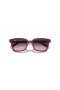 Ray-Ban RB9071S Enfants L (48 - 18) avec Rose lentilles et Violet frame Lunettes de soleil