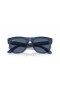 Ray-Ban RBR0502S Wayfarer Inverse de S (50 - 22) avec le Bleu de lentilles et Bleu frame Lunettes de soleil