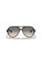 Ray-Ban RB4125 Cats 5000 M Classique (59 - 13) avec des lentilles Grises et Noir frame Lunettes de soleil
