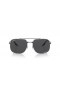 Ray-Ban RB3699 M (56 - 18) avec des lentilles Grises et Silver frame Lunettes de soleil