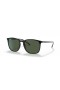 Ray-Ban RB4387 M (56 - 18) avec les lentilles Vertes et Noir frame Lunettes de soleil