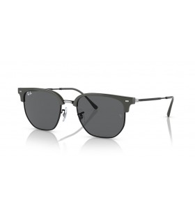 Ray-Ban RB4416 Nouveau Clubmaster XL (53 - 20) avec des lentilles Grises et Noir frame Lunettes de soleil