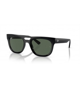 Ray-Ban RB4426 Phil Bio Ã  Base de L (54 - 21) avec les lentilles Vertes et Noir frame Lunettes de soleil