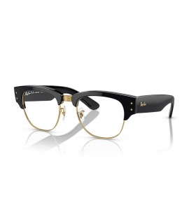 Ray-Ban RB0316S Mega Clubmaster TransitionsÂ® XL (53 - 21) avec la Transparence des verres et Noir frame Lunettes de soleil