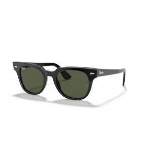 Ray-Ban RB2168 Meteor Classique de L (50 - 20) avec les lentilles Vertes et Noir frame Lunettes de soleil