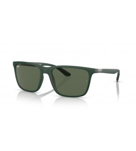 Ray-Ban RB4385 XXL (58 - 18) avec les lentilles Vertes et Vert frame Lunettes de soleil