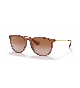 Ray-Ban RB4171 Erika Classique M (54 - 18) avec des lentilles Brunes et Brown frame Lunettes de soleil