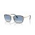 Ray-Ban RB3705 XL (57 - 19) avec le Bleu de lentilles et Noir frame Lunettes de soleil