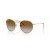 Ray-Ban RBR0103S Tour Inverse L (53 - 21) avec des lentilles Brunes et d'Or frame Lunettes de soleil