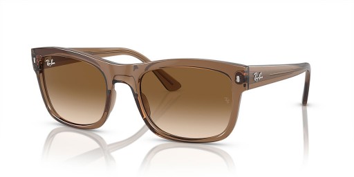 Ray-Ban RB4428 L (56 - 21) mit Braunen Linsen und Braunem Rahmen Sonnenbrille