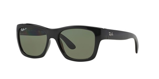 Ray-Ban RB4194 L (53 - 17) mit Grünen Gläsern und Schwarzem Rahmen, Sonnenbrillen