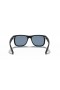 Ray-Ban RB4165 Justin Classic S (54 - 16) mit Blauen Gläsern und Schwarzem Rahmen, Sonnenbrillen