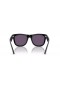 Ray-Ban RBR0502S Wayfarer Reverse-S (50 - 22) mit Violetten Gläsern und Schwarzem Rahmen, Sonnenbrillen