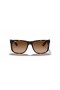 Ray-Ban RB4165 Justin Classic S (54 - 16) mit Braunen Linsen und Tortoise frame Sonnenbrillen