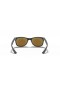 Ray-Ban RB9052S New Wayfarer Kids S (47 - 15) mit Blauen Gläsern und Schwarzem Rahmen, Sonnenbrillen