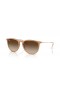Ray-Ban RB4171 Erika Classic M (54 - 18) mit Braunen Linsen und Braunem Rahmen Sonnenbrille