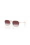Ray-Ban RB9594S Kids XL (49 - 19) mit Violet Linsen und Rosa Rahmen Sonnenbrille