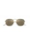 Ray-Ban RB8157 Frank Titanium S (51 - 20) mit Blauen Gläsern und Gold Rahmen Sonnenbrille