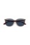 Ray-Ban RB4378 S (54 - 16) mit Blauen Gläsern und Grauen Rahmen Sonnenbrille