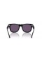 Ray-Ban RBR0502SF Wayfarer Reverse M (53 - 20) mit Violetten Gläsern und Schwarzem Rahmen, Sonnenbrillen